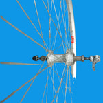 Rear Bicycle Rim Wheel 26 x 1.75 Silver