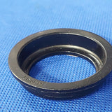 Bicycle Headset Threaded/Threadless 1-1/8" Cups Black Steel