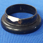 Bicycle Headset Threaded/Threadless 1-1/8" Cups Black Steel