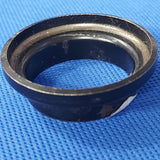 Bicycle Headset Threaded/Threadless 1-1/8" Cups Black Steel
