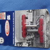 Clarks CP521 Bicycle Rim V-Brake Pads MTB Red