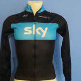 Adidas Sports Pro Cycling Jersey Long Sleeve Zip Jacket