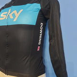 Adidas Sports Pro Cycling Jersey Long Sleeve Zip Jacket