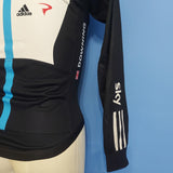 Adidas Sports Pro Cycling Jersey Long Sleeve Zip Jacket