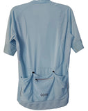 Gore Mens Blue Sleeve Short Cycling Jersey L