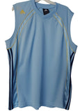 Adidas Mens Blue Sleeveless Cycling Jersey L