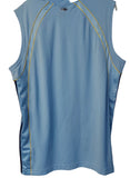 Adidas Mens Blue Sleeveless Cycling Jersey L