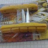 Baradine Bicycle Cantilever Brake Blocks Pads MTB Yellow