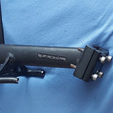 Seatpost Clamp Mounting Alloy Rear Pannier Rack Black 10kg