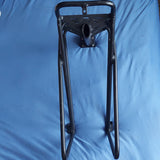 Seatpost Clamp Mounting Alloy Rear Pannier Rack Black 10kg