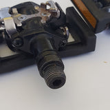 Shimano PD-M505 SPD Clipless Pedals with SM-PD22 Reflector Platforms & Cleats