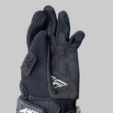 Fly F-16 Kids' Full-Finger Cycling Gloves – Black, YS-1