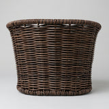 Pendleton Small Wicker-Style Front Bicycle Basket Brown