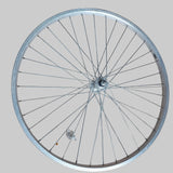 Mach1 MC20 26 Inch Front Wheel, 36 Spokes, Nutted Axle, Silver