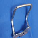 Single Hole Bicycle Rear Derailleur Chain Guard Protector Silver