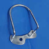 Single Hole Bicycle Rear Derailleur Chain Guard Protector Silver