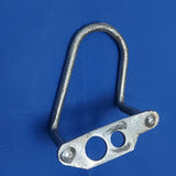 Single Hole Bicycle Rear Derailleur Chain Guard Protector Silver
