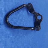 Single Hole Bicycle Rear Derailleur Chain Guard Protector Black