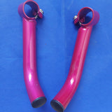 Bicycle Bullhorn Bar Ends Purple Handlebar Extension