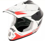 Stealth Red HD Full Face Motocross Helmet