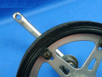 Silver Chrome BMX Bicycle Crankset 140mm One Piece 42T