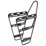 M-Wave Bicycle Alloy Front Pannier Rack Black Low Rider