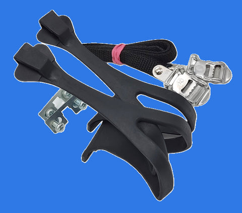 VP-706 Bicycle Toe Clips with Straps