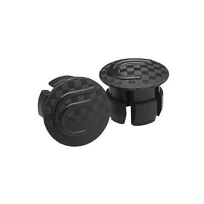 Deda Elementi Pair Bicycle Handlebar End Caps Plugs Black