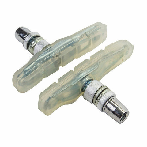 Savage Brake Rim Pads BMX Soft Compound Clear Blue 60 mm