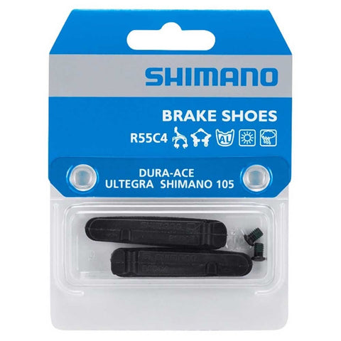 Shimano R55C4 Dura Ace/Ultegra Brake Pad Inserts For Alloy Rims, 1 Pair