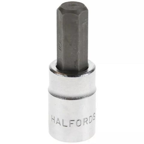 Halfords Advanced Hexagon Bit Socket 10mm 3/8" Drive