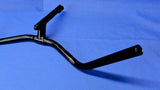 Black Holland Type Dutch Handlebar 630mm with Stem