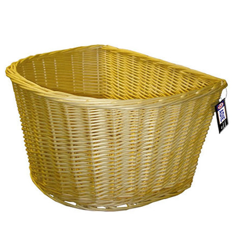 Adie 16 D Shape Wicker Bicycle Basket