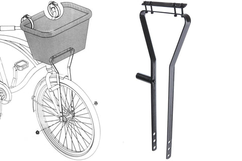 Adie Bicycle Metal Basket Support Bracket