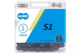 KMC Z1/S1 Wide Bicycle Chain Single Speed 1/2 x 1/8" 112 Links