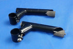 Black Steel Handlebar Quill Stem 25.4 mm, 25.4 mm