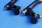Black Steel Handlebar Quill Stem 25.4 mm, 25.4 mm