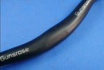 Gunsrose Bicycle Downhill Handlebars Black Steel 590mm