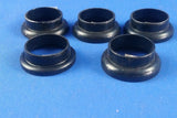 Bicycle Headset Threaded/Threadless 1-1/8" Cups Black Steel