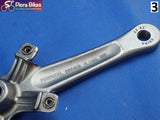 Silver Bicycle Crank Arm R/H Side Shimano, Surgino, Prowheel 5 Bolts