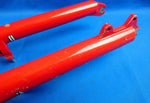 RST Mozo Pro Front Retro Suspension Forks for 26" Wheels Red