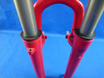RST Mozo Pro Front Retro Suspension Forks for 26" Wheels Red