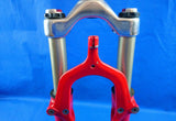 RST Mozo Pro Front Retro Suspension Forks for 26" Wheels Red