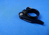 Bicycle QR Seatpost Clamp Alloy Black Various Size