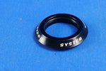 Bicycle Headset Dust Top Cover 1-1/8" Black Alloy