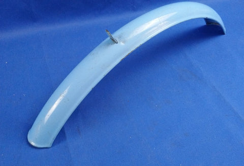 Vintage Traditional Bicycle Front Mudguard for 20 inch Wheels Blue