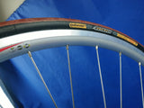 Pair of Bicycle Mavic Rims Wheels 700C with 8 Speed Campagnolo Cassette