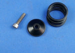 Neco Bicycle Black Top Cap with Spacer 2 x 5 mm