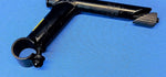 Black Steel Handlebar Quill Stem 22.2 mm, 25.8 mm