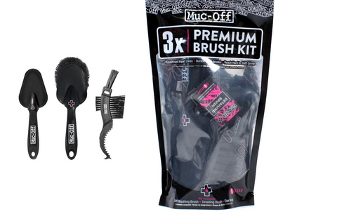 MUC-OFF 3 x Premium Brush Kit